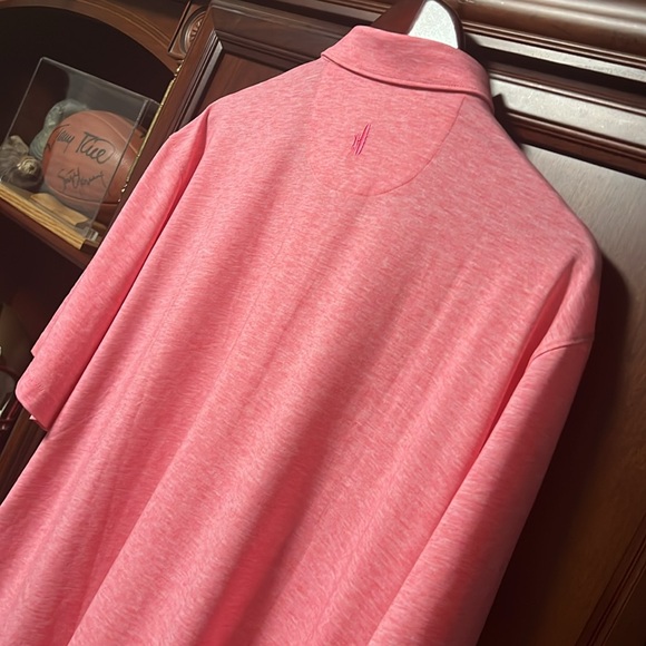 New Johnnie-O Santa Monica Rose Marbleized designed Golf Tennis Sports Polo! - Picture 6 of 12